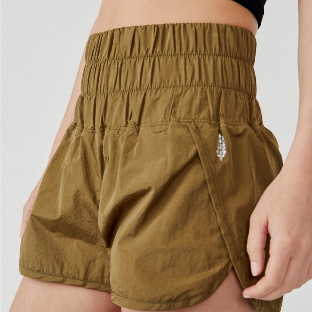 Free People The Way Home Olive Shorts